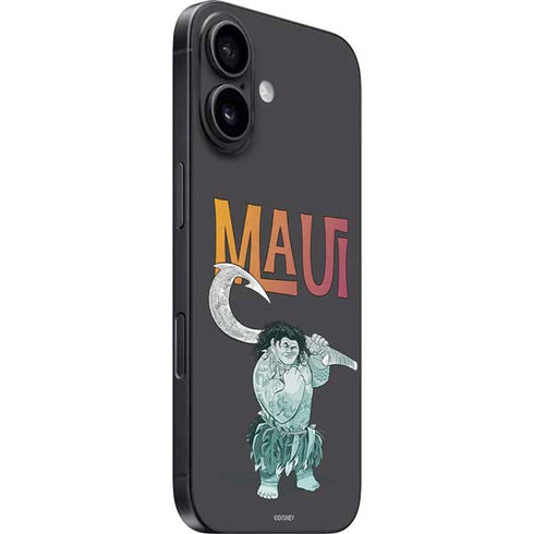 Disney Princess Moana Maui iPhone 16 Plus Skin